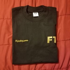 FTP 10 year logo tee